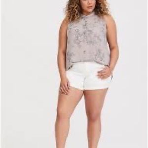 Torrid georgette sleeveless top